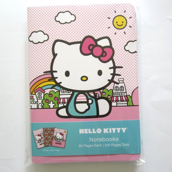 Sanrio Other - Hello Kitty 3 Notebooks Journals Diary Sanrio